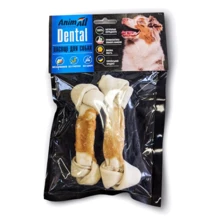 Лакомства AnimAll Dental Кость баварская узловая для собак с мясом курицы 14-16 см 2 шт. (169804): undefined undefined