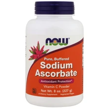 NOW Foods SODIUM ASCORBATE  8 OZ Аскорбат натрия: Тип Витамин C
