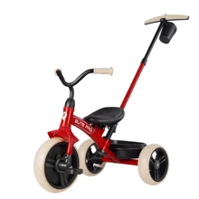 Велосипед QPLAY трехколесный детский Elite Pro Red (T10-BEliteProRed): Тип 3х колесный велосипед