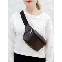 Женская поясная сумка Sambag Tirso MSH шоколадная (80111020): Пол Женский