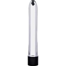Вібратор пластиковий Retro Ultra Slimline Silver, 17x2.5 см: Для кого Для жінок