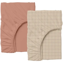 Набор простыней Cosas Brick/Cell ashbeige 120x60 см (4822052083178): Тип простынь