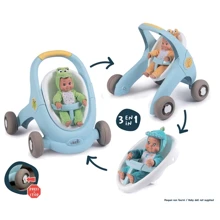 Коляска Smoby Миникисс 3 в 1 для прогулок, голубая, 12мес.+ (210207): Производитель Smoby
