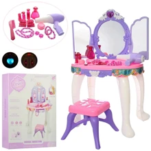 Трюмо LimoToy YL80009B 68см, стільчик, музика, звук, світло: Виробник Limo toy