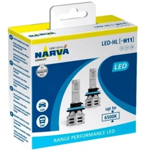 Лампы светодиодные Narva H8/H11/H16 6500K 12-24W 180363000: Головной свет Противотуманная, Дальний свет, Ближний свет