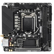 MSI H410I PRO WIFI: Оперативная память 2xDDR4 2933 МГц, до 64 ГБ