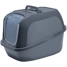 Туалет закритий Moderna Mega Deluxe для котів 65.8х48.6х45.8см (58054): Вид Закрытый