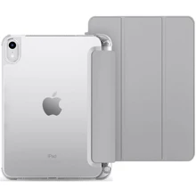 Аксессуар для iPad BeCover Soft Edge with Pencil mount Gray for iPad 10.9 (2022 / 2024) / iPad 11 2025 (708484): Цвет серый