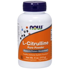 Амінокислота для спорту NOW Foods L-Citruline Powder 113 g / 75 servings / Unflavored: Смак Без смаку