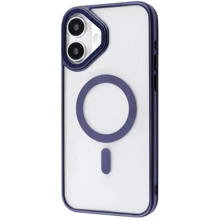 Чехол для iPhone Proove Blur Case with Magnetic Ring Midnight Blue for iPhone 16 Plus: Цвет синий