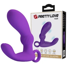 Вібромасажер простати з функцією пам'яті LYBAILE Pretty Love Cayla Purple (BI-040170-1): Для кого унісекс