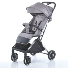 Прогулянковий візочок дитячий EL CAMINO LINK Сіра (ME 1129 Silver Striped): Тип коляски Прогулочная