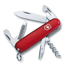 Мультитул Victorinox Sportsman 84мм/13предметов/красный (0.3803): Тип мини-мультитул