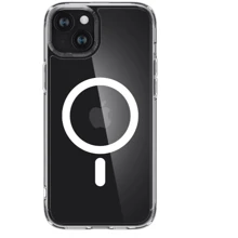 Чехол для iPhone Spigen Crystal Hybrid with MagFit Clear (ACS06463) for iPhone 15 Plus: Цвет прозрачный