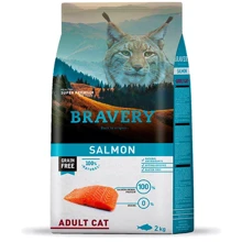 Сухий корм Bravery Salmon Adult Cat з лососем 2 кг (7647 BR SALM _2KG): Тип Сухий корм
