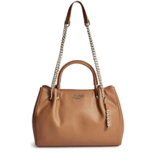 Женская сумка тоут GUESS коричневая (843061106133): Пол Женский