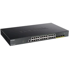 Мережевий комутатор D-Link DGS-1250-28XMP/A1A: Порти комбинированный
