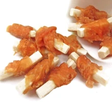Лакомство для собак Селянські смаколики сырные палочки с куриным филе 4-4.5 см 500 г (LSC-52): Производитель Селянські смаколики