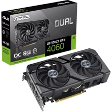 Відеокарта ASUS DUAL-RTX4060-O8G-EVO (DUAL-RTX4060-O8G-EVO): Обсяг пам'яті, Гб 8