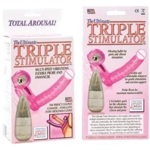 Насадка для двойного проникновения Ultimate Triple, 13x3 см: Для кого Для пары