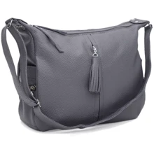 Жіноча сумка через плече Ricco Grande сіра (1l947-1gr-gray): Стать Женский