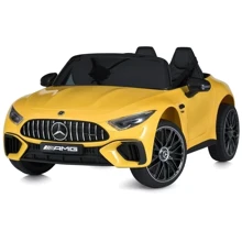 Дитячий електромобіль Bambi Racer Mercedes SL 63 AMG жовтий (M 5098EBLRS-6): Вид автомобиль
