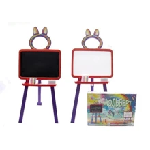 Детская доска для рисования магнитная DOLONI TOYS 013777/5 оранжево-фиолетовая: Производитель DOLONI TOYS
