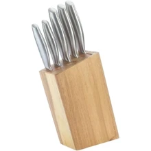 Набор кухонных ножей Pepper Metal Block 6 предметов (PR-4104): Наименование Набор кухонных ножей 6 пр.