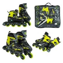 Раздвижные ролики Best Roller колеса PU 61150-L (38-42) Желтые: Цвет желтый