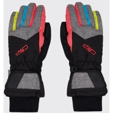 Детские горнолыжные перчатки CMP Kids Ski Gloves 5 nero-b.jewel-strawberry черные (6524827J-35BN): Пол Мальчик