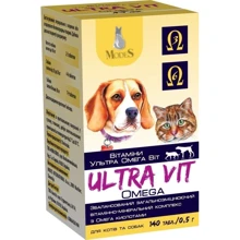Витамины Modes Ultra Multi Omega Vit для собак и кошек 140штх0.5г (ЗС000234): Производитель Modes