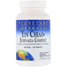 Planetary Herbals Echinacea Complex Ехінацея та оман 600 мг 120 таблеток: Форма випуску таблетки