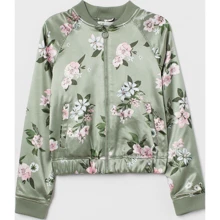 Бомбер H & M 8381041 134 см зелений: Тип куртки