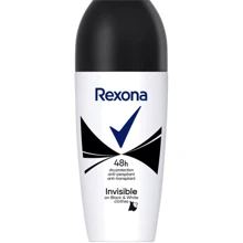 Rexona Invisible Black+White Antiperspirant Roll Антиперспирант шариковый 50 ml: Назначение От запаха
