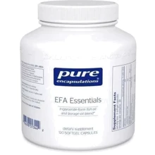 Pure Encapsulations EFA Essentials Риб'ячий жир з маслом огірочника 120 капсул: Тип Омега 3