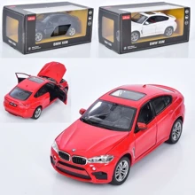 Машина Rastar BMW X6M 3 цвета 1:24 (56600): Тип Готовая модель