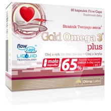 Olimp Gold Omega 3 Plus 60 caps: Форма випуску Капсулы