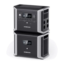 Зарядна станція Dabbsson DBS1300 + Додаткова батарея DBS1700B 1200W 3030Wh: Ємність акумулятора, Вт/год 3030