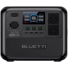 Зарядна станція Bluetti AC70 768Wh 1000W UA: Ємність акумулятора, Вт/год 768