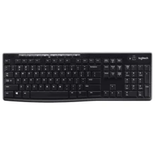 Клавиатура Logitech K270 Wireless Keyboard (920-003757): Подключение проводное