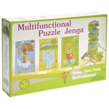 Деревянная Дженга-пазл Strateg Multifunctional Puzzle Jenga (30980): Производитель Strateg
