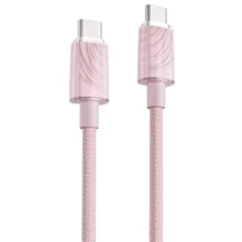 Кабель Proove Cable USB-C to USB-C Spectral 60W 1m Pink (CCSP60002215): Тип USB-C - USB-C