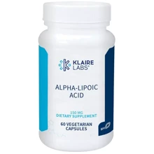 Klaire Labs Alpha-Lipoic Acid 150 mg Альфа-ліпоєва кислота 60 капсул: Вид ферментні