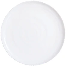 Тарілка обідня Luminarc Ammonite White 26 см (P8823): Тип тарілка обідня