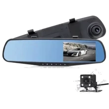 Автомобільний відеореєстратор Black Box DVR 1080p із камерою заднього виду (blckbx_1): Кут огляду, градусів 170