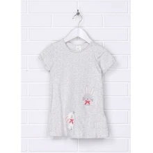 Футболка H & M 7Z128296-5128296 80 см сіра: Стать дівчинка