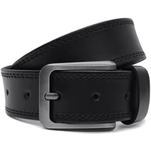 Чоловічий ремінь Borsa Leather чорний (V1FX29-black): Стать Мужской