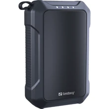 Внешний аккумулятор Sandberg Power Bank 10000mAh Hand Warmer Black (420-65): Количество USB 2