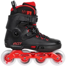 Роликовые коньки PWR 23 Next Black Red 80 36,0-37,0 (908370): Тип одноразмерные