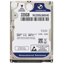 Внутрішній жорсткий диск Mediamax WL320GLSA854G RB: Форм-фактор 2.5"